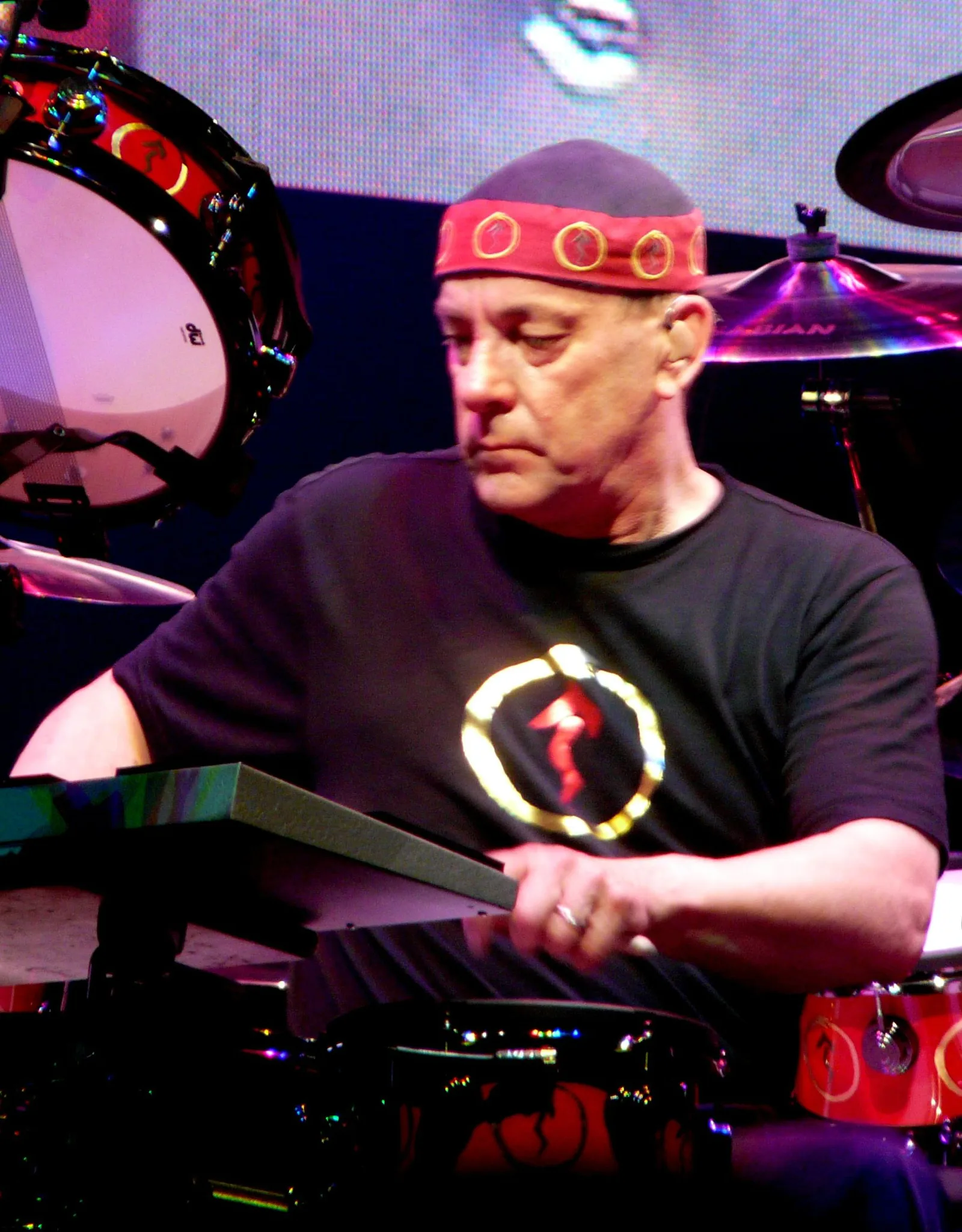 Neil Peart, drummer