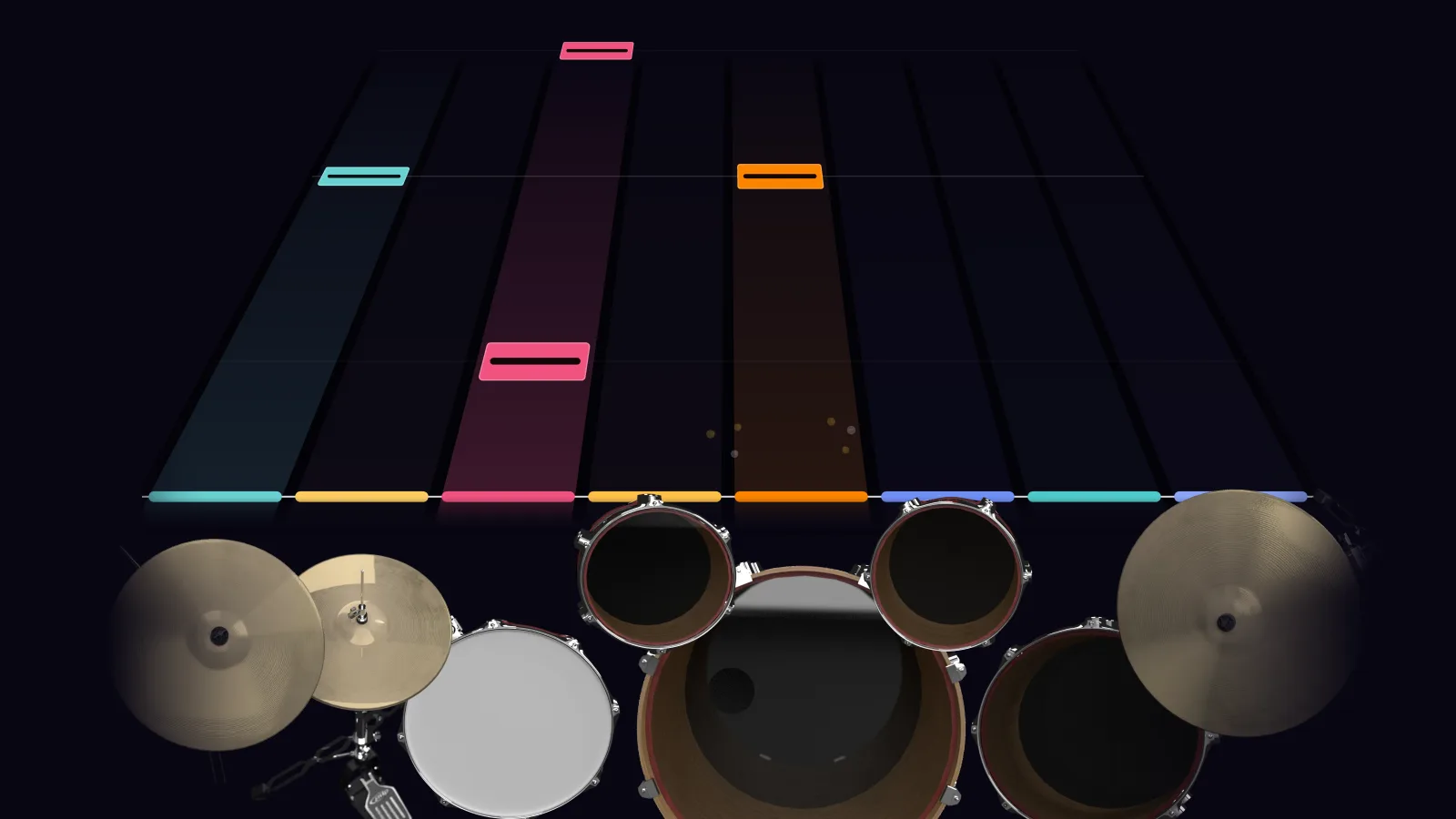 5/4 by Gorillaz in DRUMY: the chorus falling in Beatfall