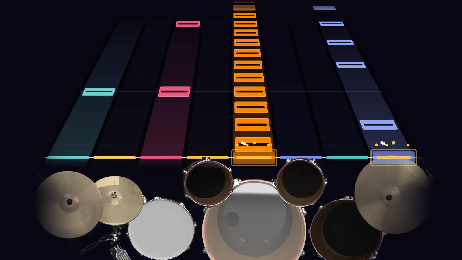 A Nightmare To Remember by Dream Theater in DRUMY: the chorus falling in Beatfall