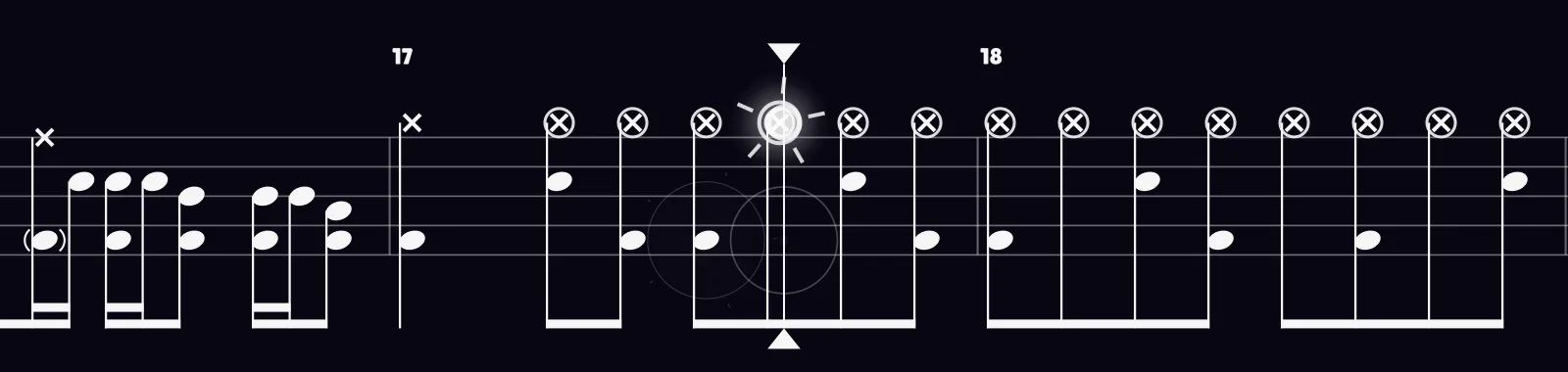 About A Girl by Nirvana as drum notation in DRUMY