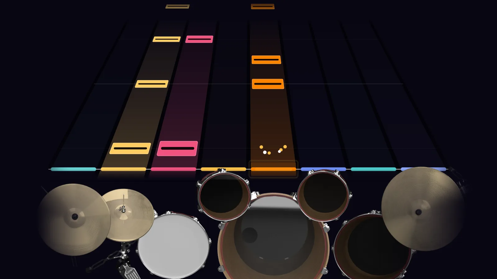 Afterlife by Avenged Sevenfold in DRUMY: the chorus falling in Beatfall