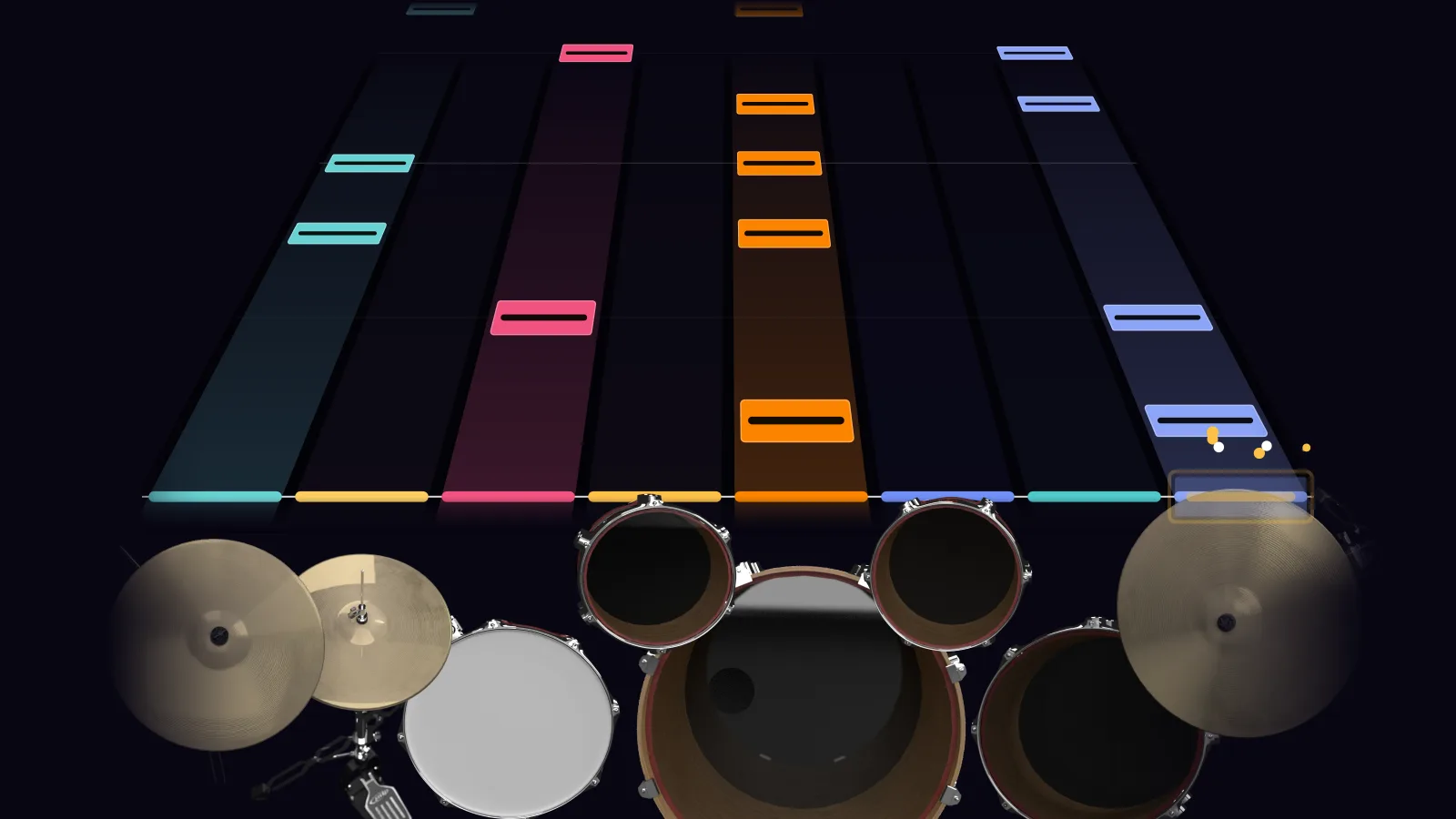 Angry Chair by Alice in Chains in DRUMY: the chorus falling in Beatfall