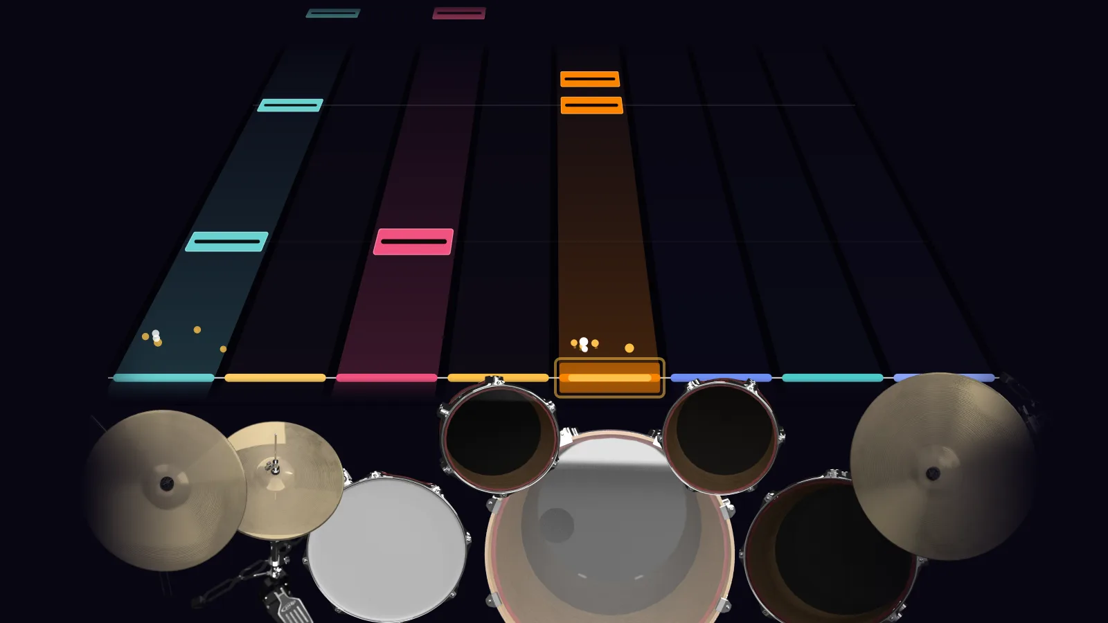 Arabella by Arctic Monkeys in DRUMY: the chorus falling in Beatfall