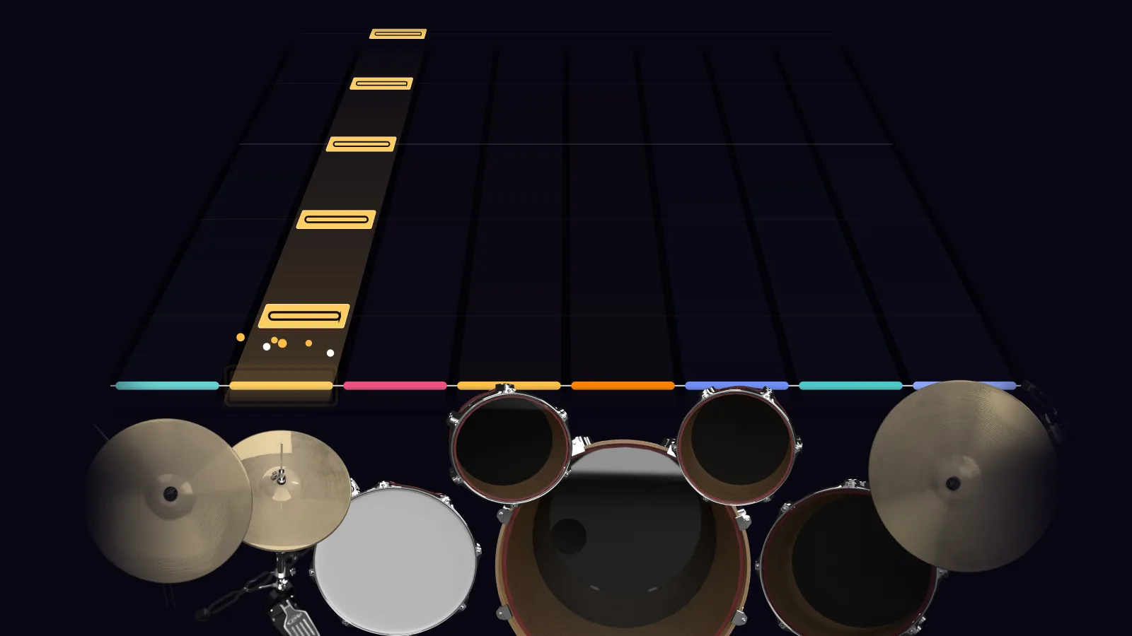 Basket Case by Green Day in DRUMY: the chorus falling in Beatfall