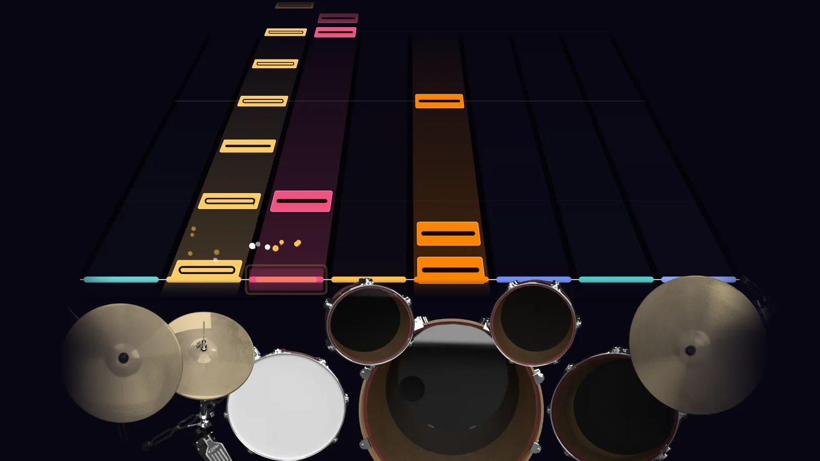 Blind by Korn in DRUMY: the chorus falling in Beatfall