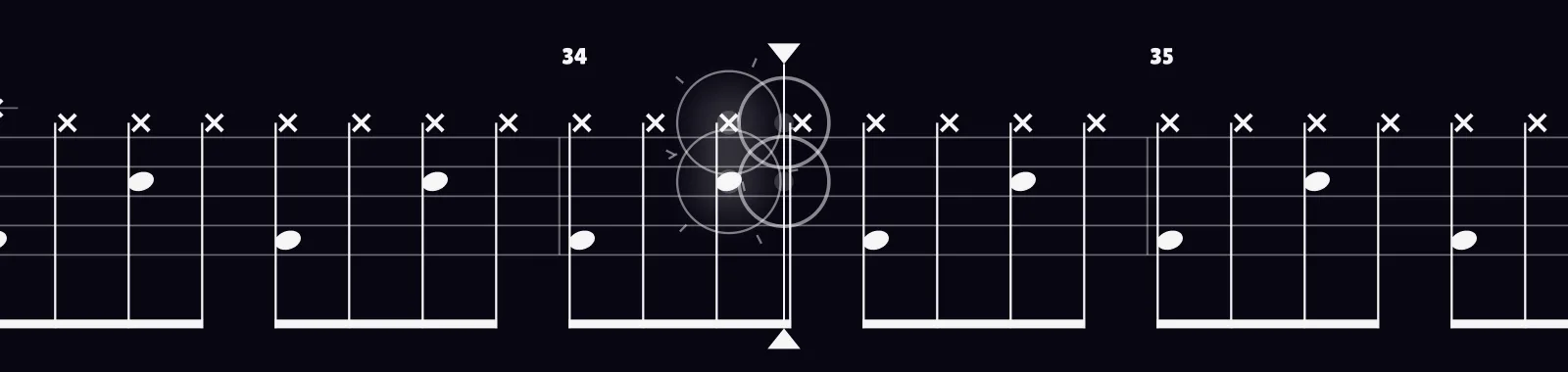 Boys Don't Cry by The Cure as drum notation in DRUMY