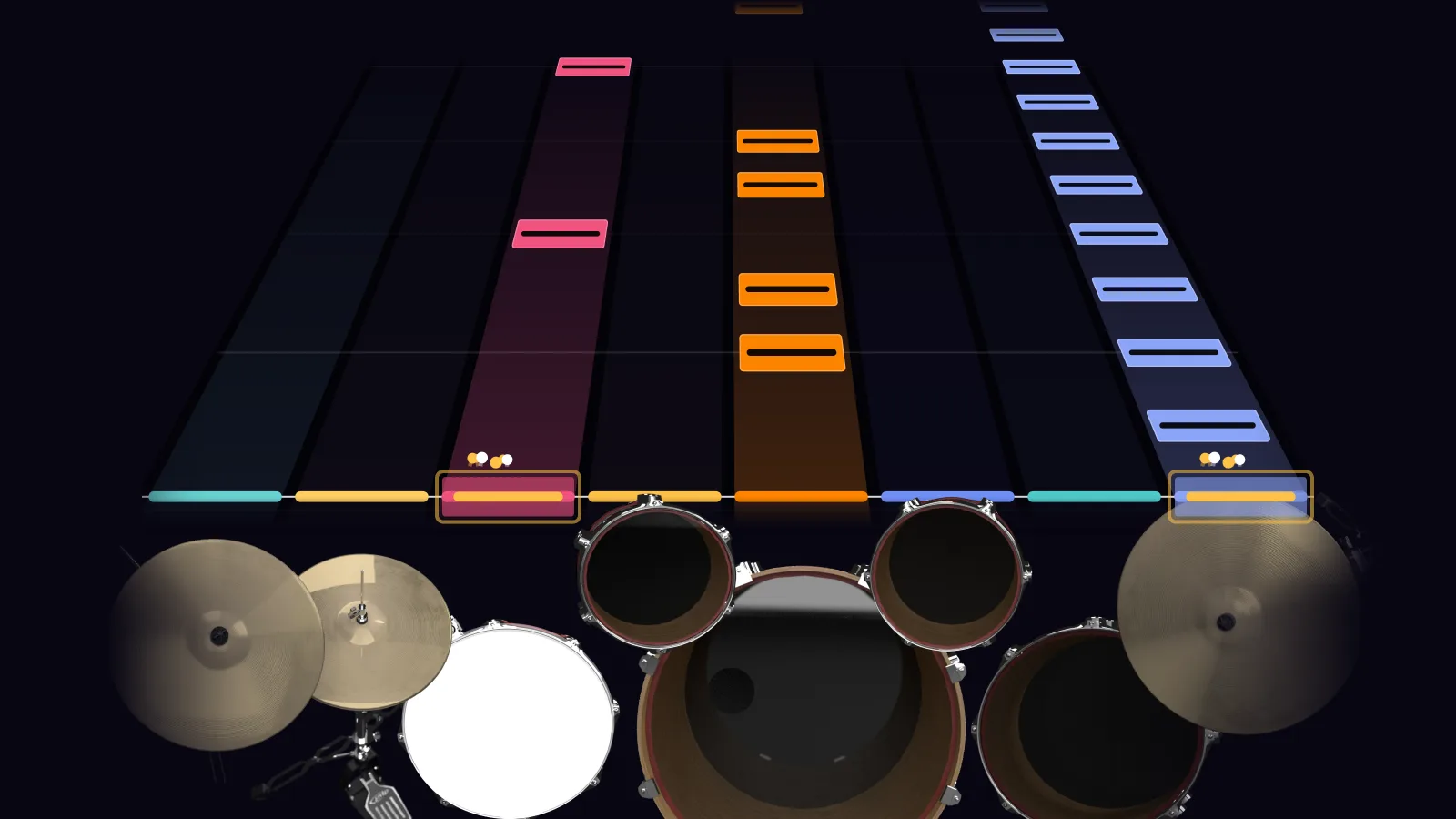 Breed by Nirvana in DRUMY: the chorus falling in Beatfall