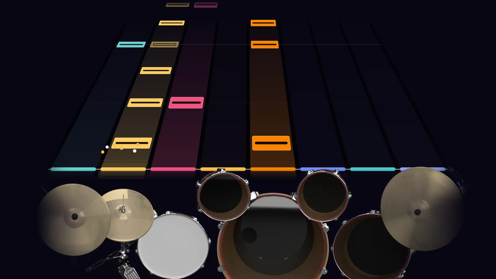 Can't Stop by Red Hot Chili Peppers in DRUMY: the chorus falling in Beatfall
