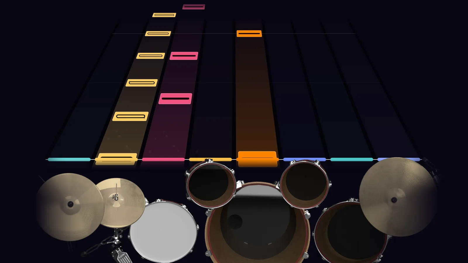 Caramel by Sleep Token in DRUMY: the chorus falling in Beatfall