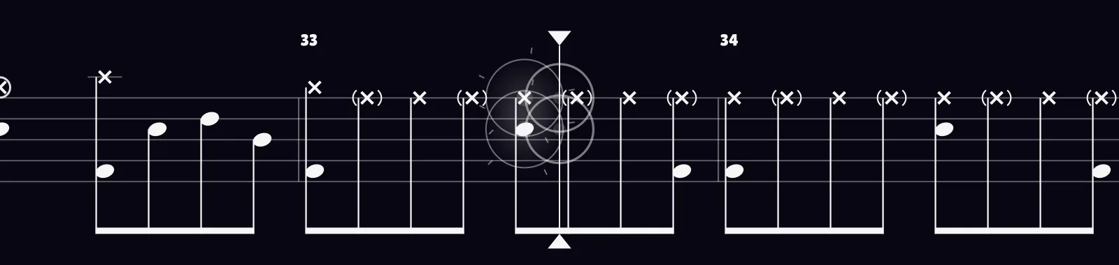 Chop Suey! by System of a Down as drum notation in DRUMY