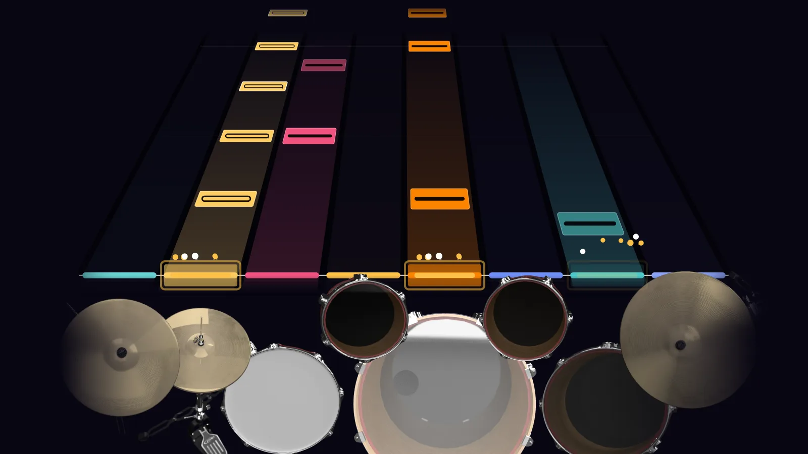 Clint Eastwood by Gorillaz in DRUMY: the chorus falling in Beatfall
