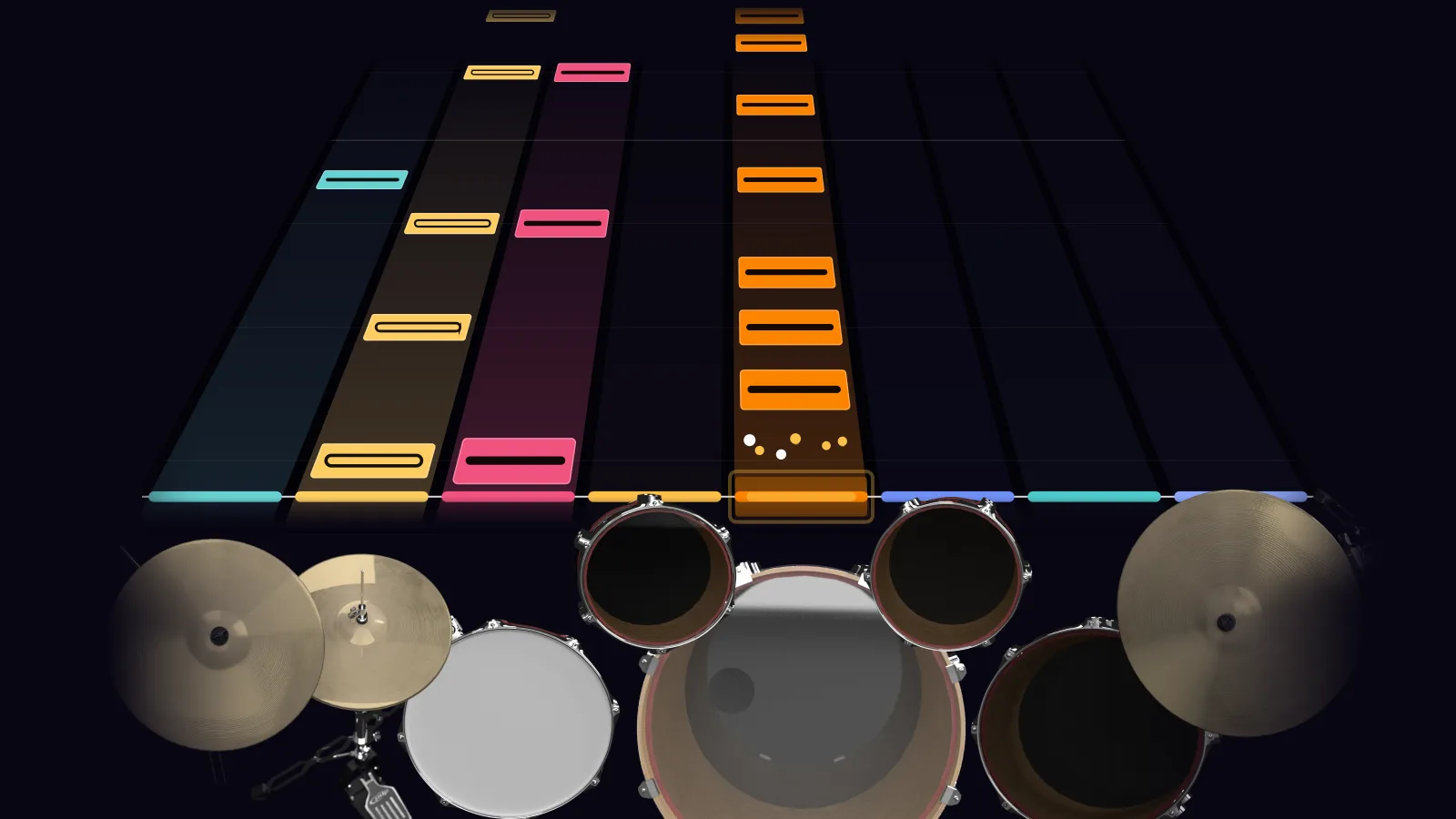 Communication Breakdown by Led Zeppelin in DRUMY: the chorus falling in Beatfall