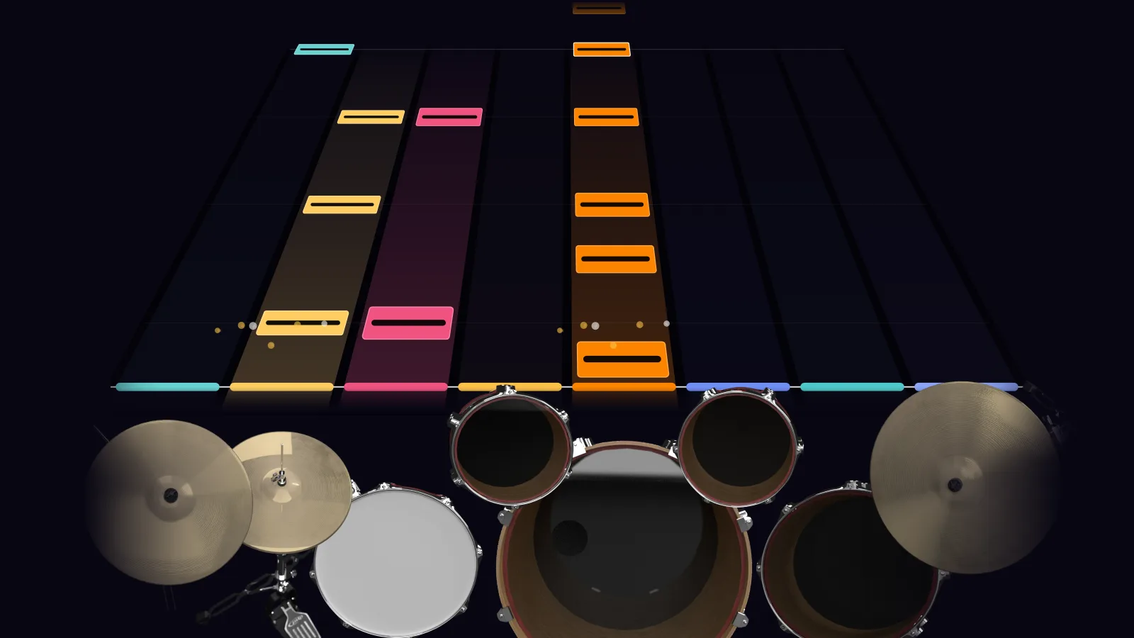 crushcrushcrush by Paramore in DRUMY: the chorus falling in Beatfall
