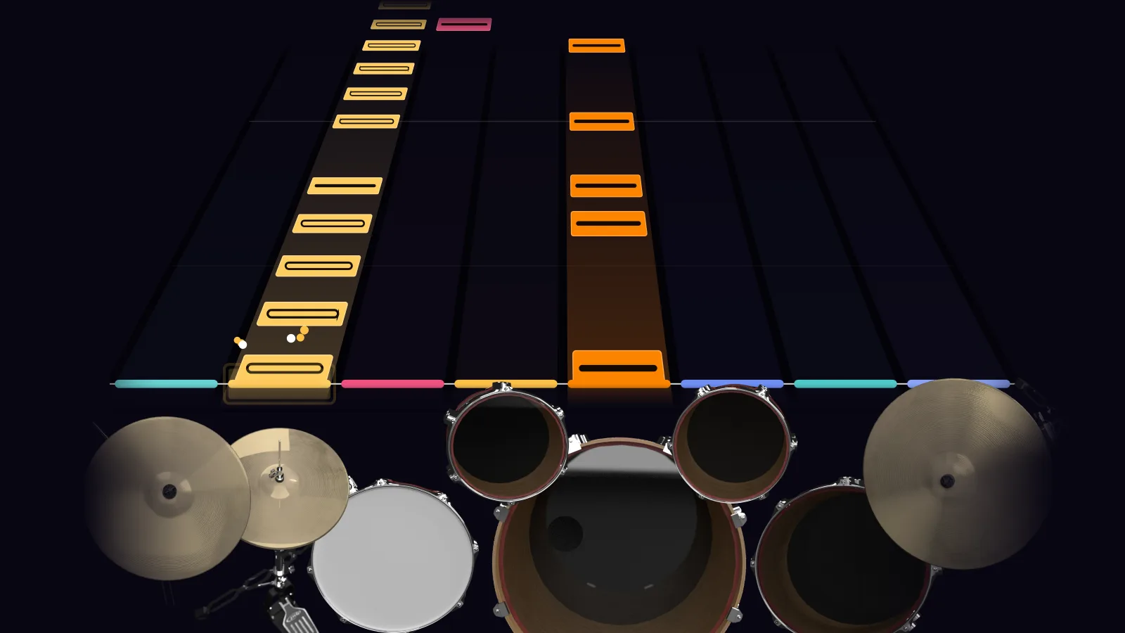 Dark Necessities by Red Hot Chili Peppers in DRUMY: the chorus falling in Beatfall