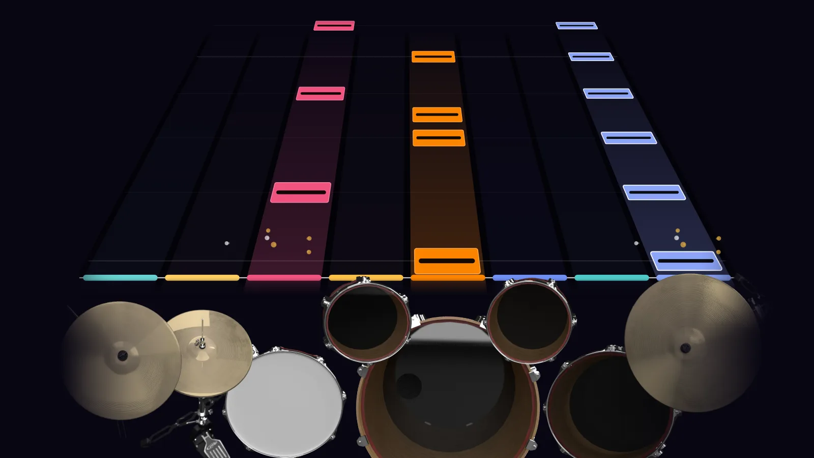Dead! by My Chemical Romance in DRUMY: the chorus falling in Beatfall