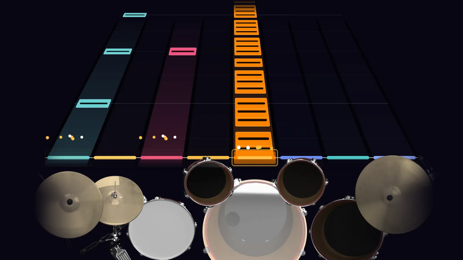 Dehumanized by Bring Me the Horizon in DRUMY: the chorus falling in Beatfall