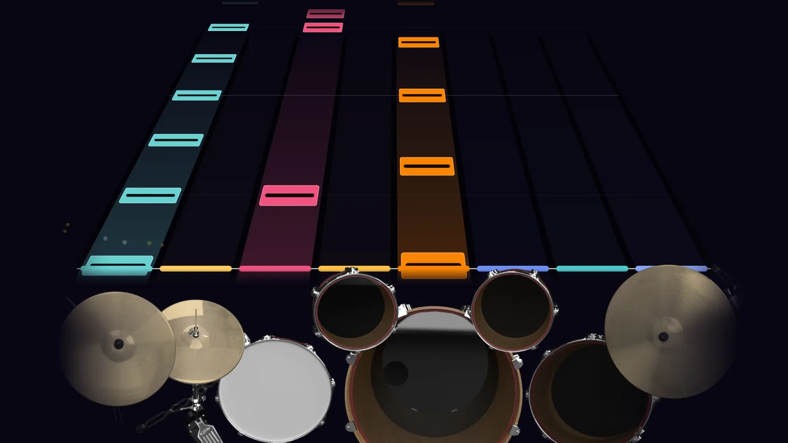 Did My Time by Korn in DRUMY: the chorus falling in Beatfall
