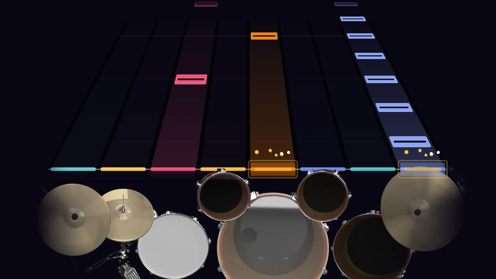 Dogs by Pink Floyd in DRUMY: a verse falling in Beatfall