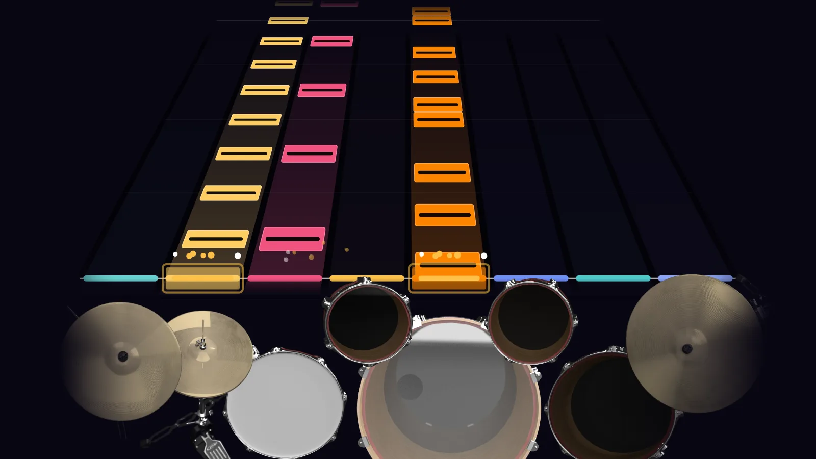 Domination by Pantera in DRUMY: the chorus falling in Beatfall