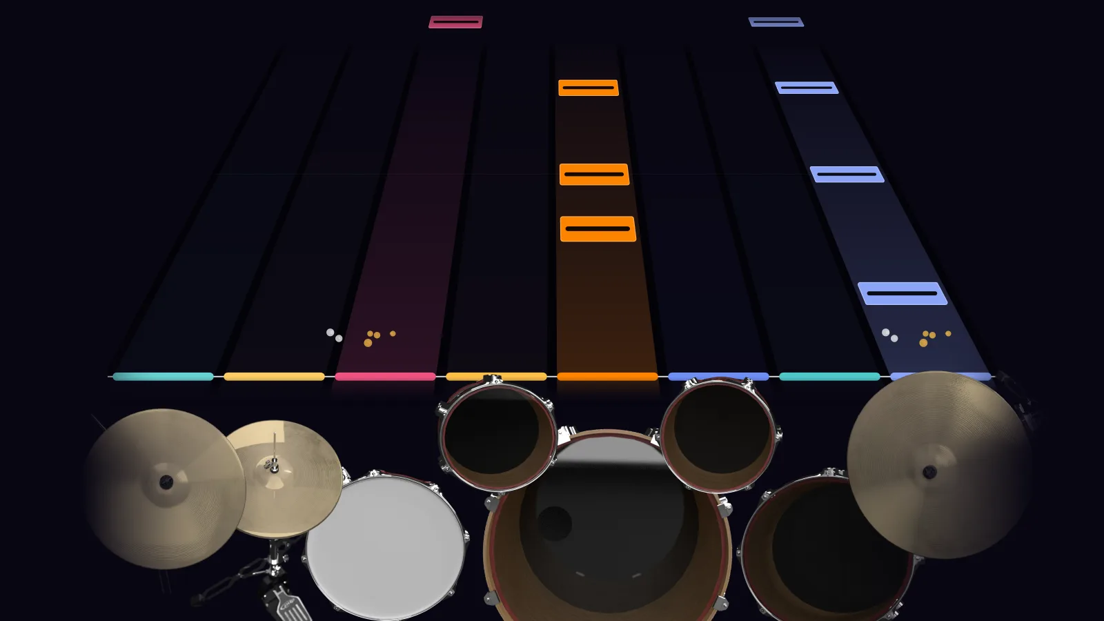 Don't Cry by Guns N' Roses in DRUMY: the chorus falling in Beatfall