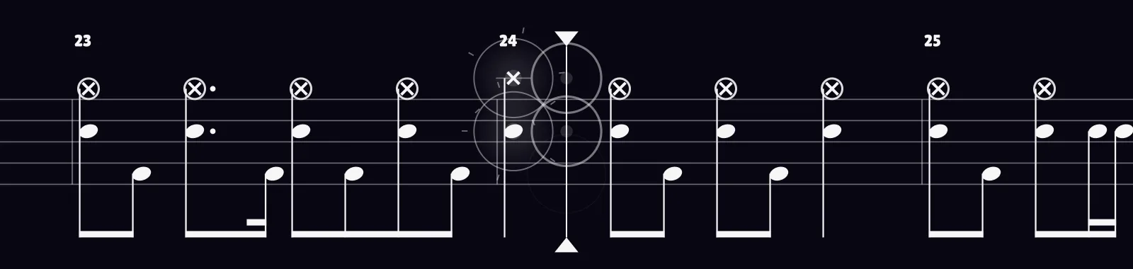Everything Must Go by Knuckle Puck as drum notation in DRUMY