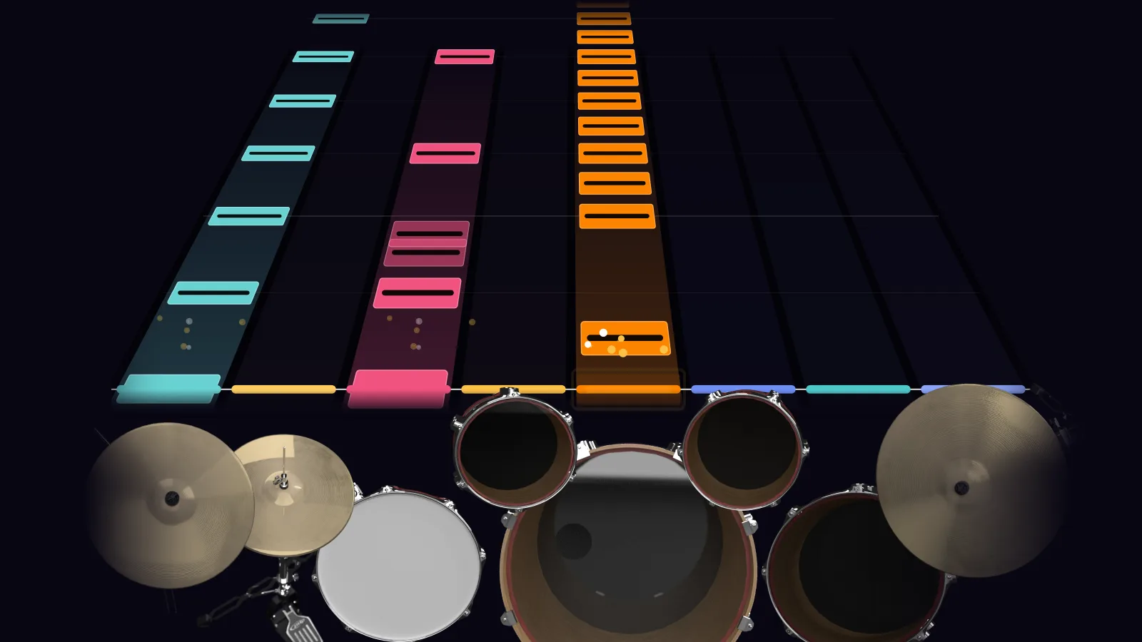 Eyeless by Slipknot in DRUMY: the chorus falling in Beatfall