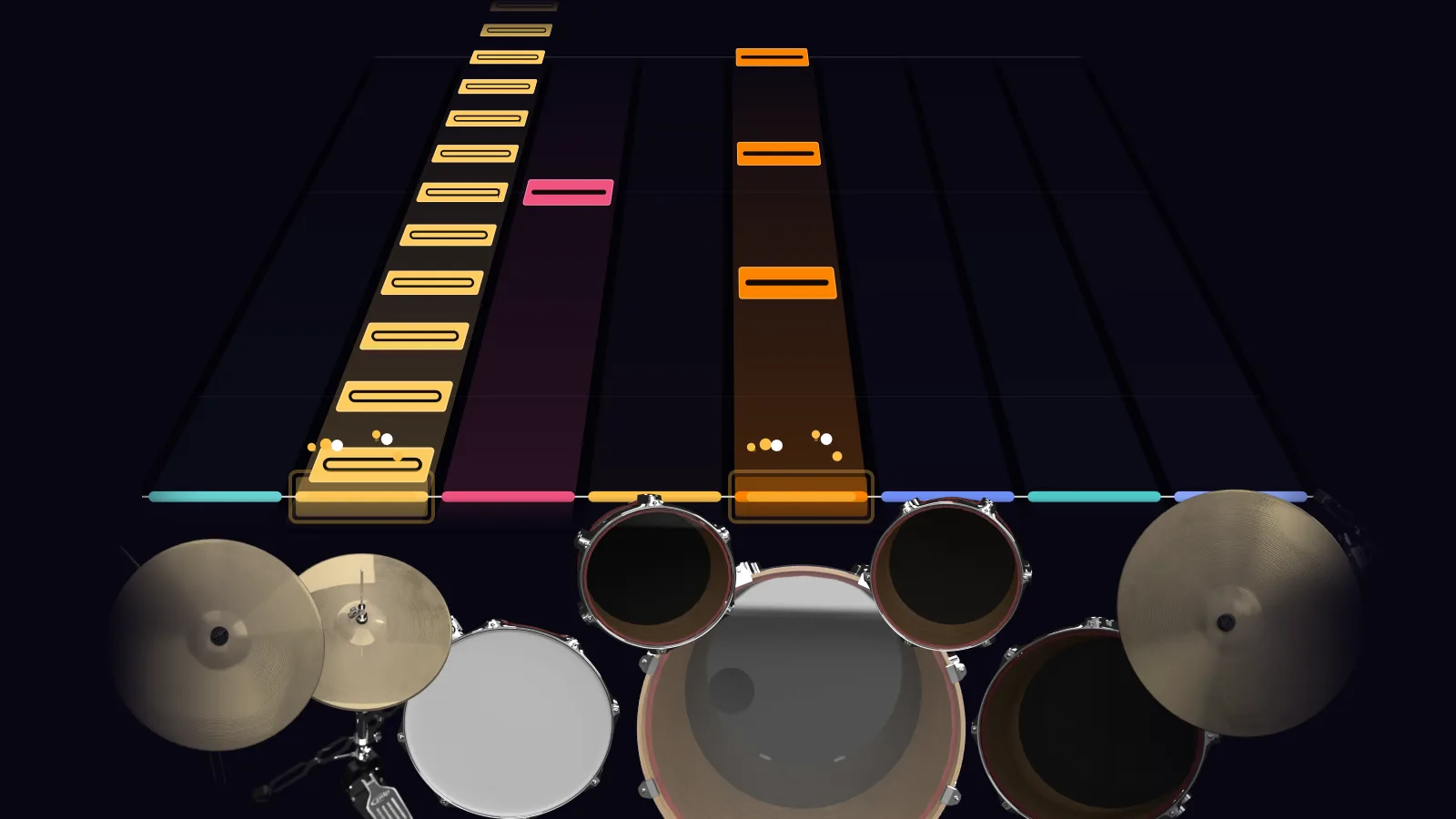 Follow You by Bring Me the Horizon in DRUMY: the chorus falling in Beatfall