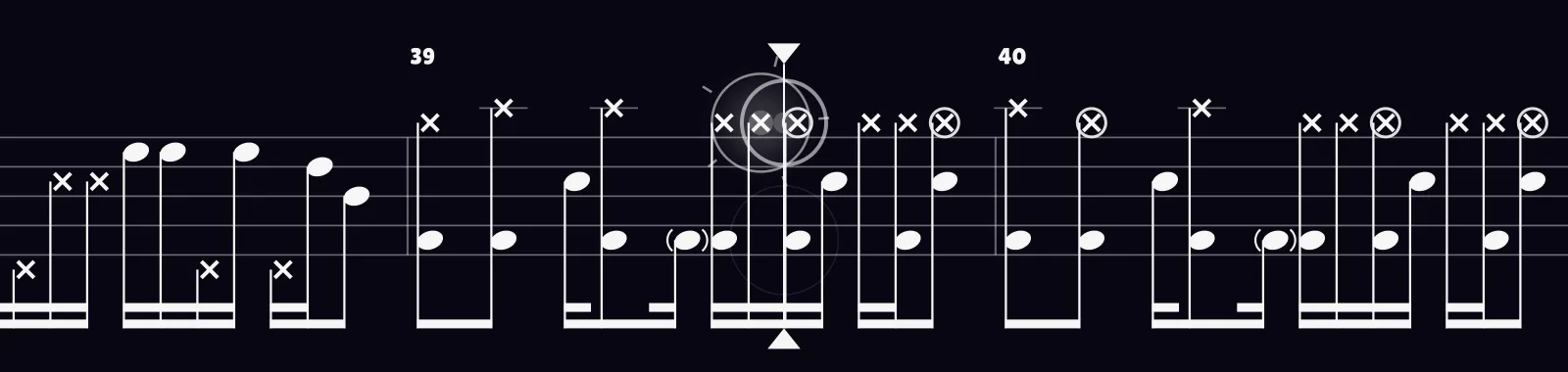 Forty Six & 2 by Tool as drum notation in DRUMY