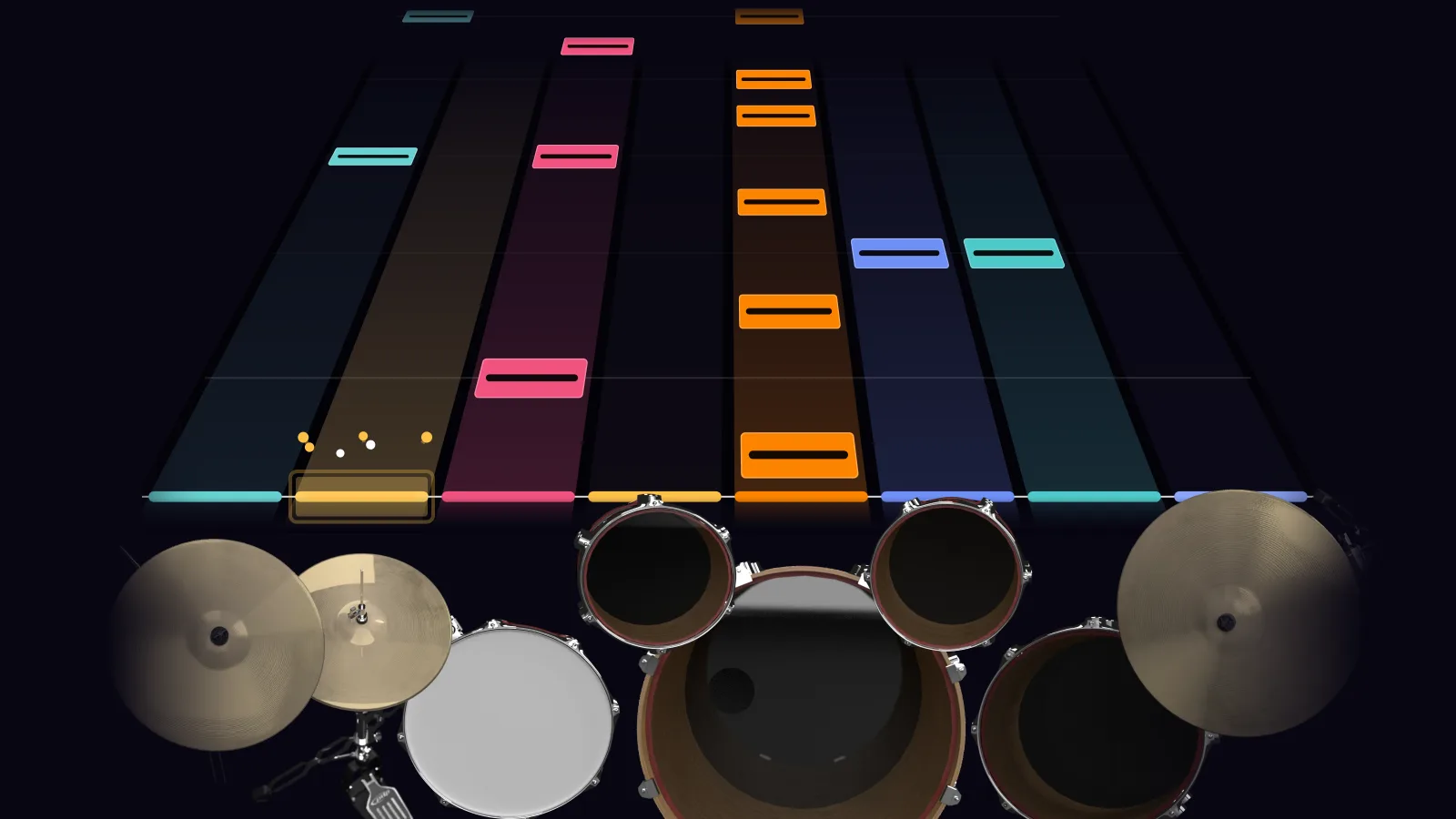 Go With The Flow by Queens of the Stone Age in DRUMY: the chorus falling in Beatfall