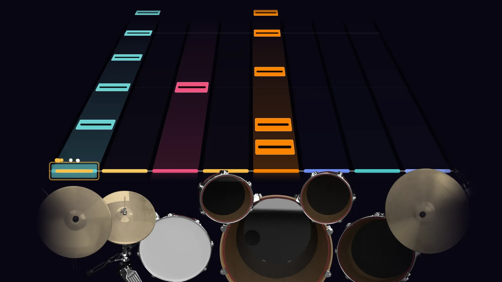 Gold Cobra by Limp Bizkit in DRUMY: the chorus falling in Beatfall