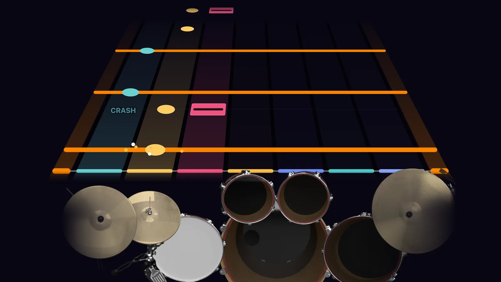 Heartbreaker by Led Zeppelin in DRUMY: a verse falling in Beatfall