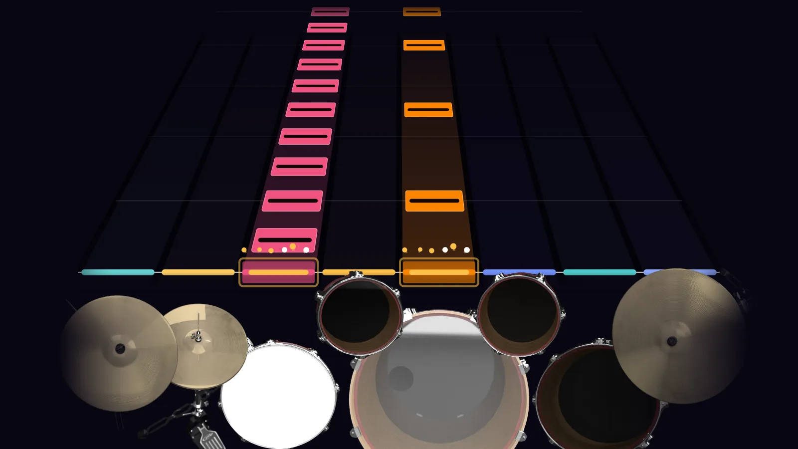 Hey Pocky A-Way by Meters in DRUMY: a verse falling in Beatfall