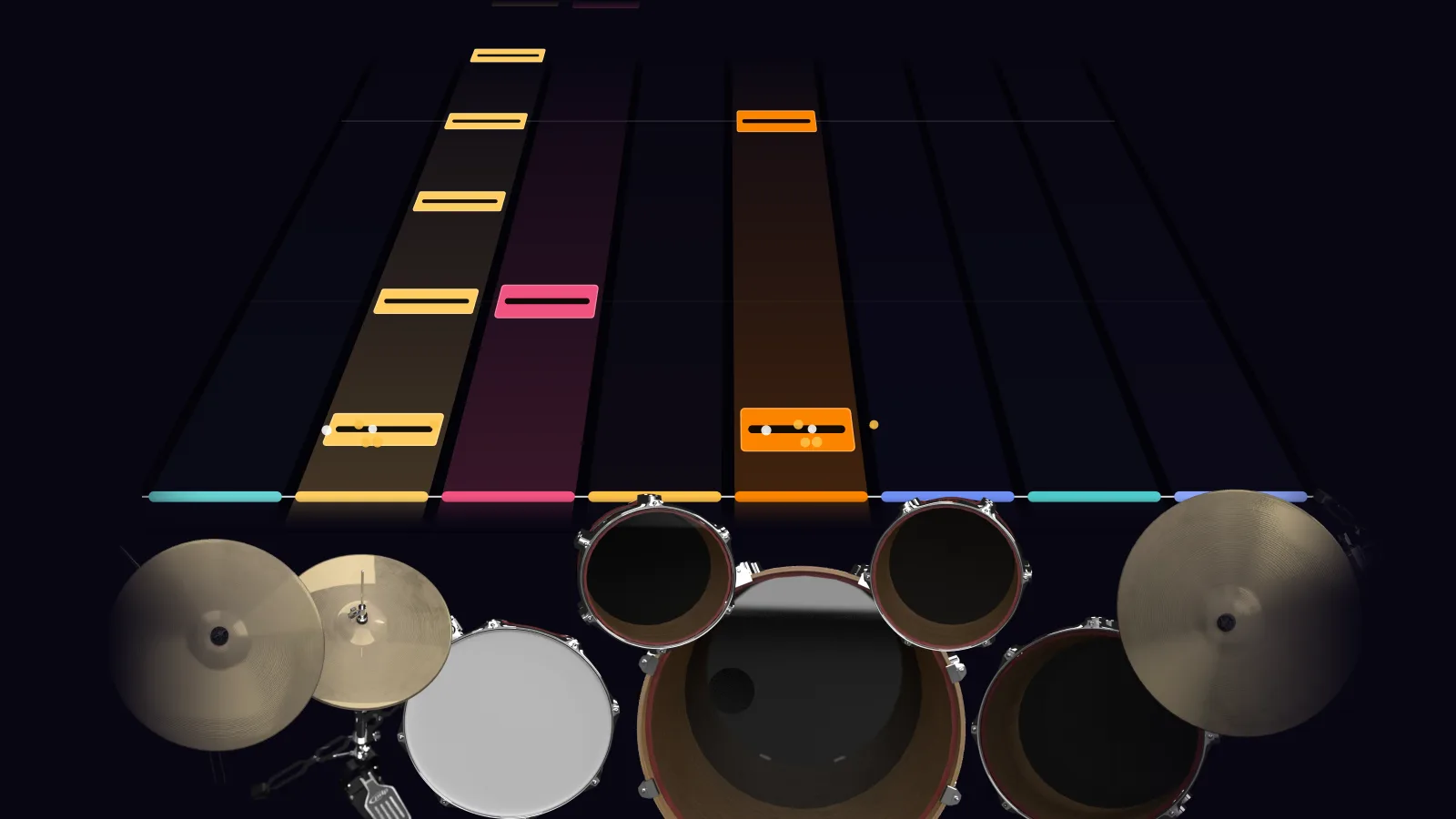 How You Remind Me by Nickelback in DRUMY: the chorus falling in Beatfall