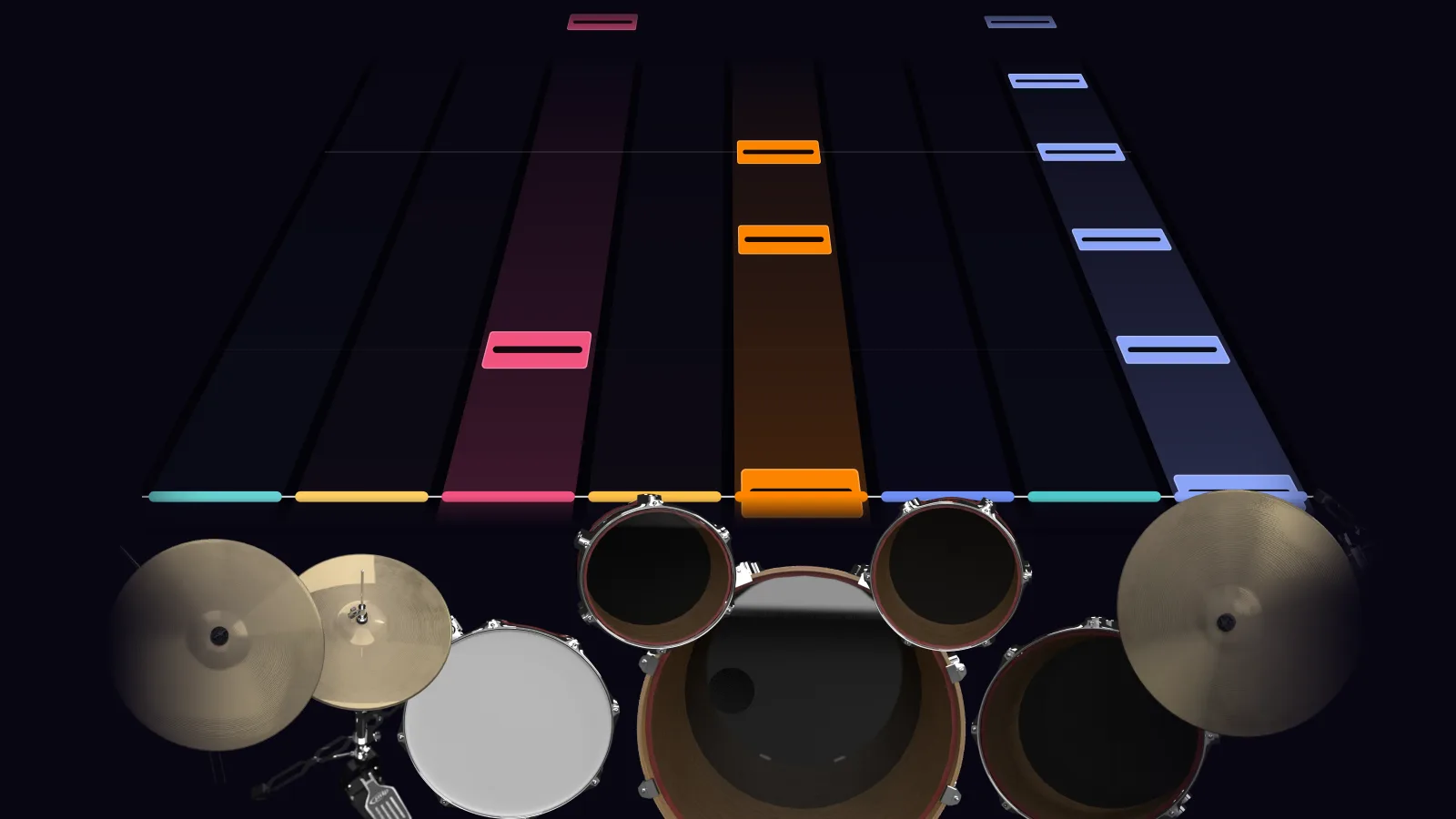 I Just Want You by Ozzy Osbourne in DRUMY: the chorus falling in Beatfall