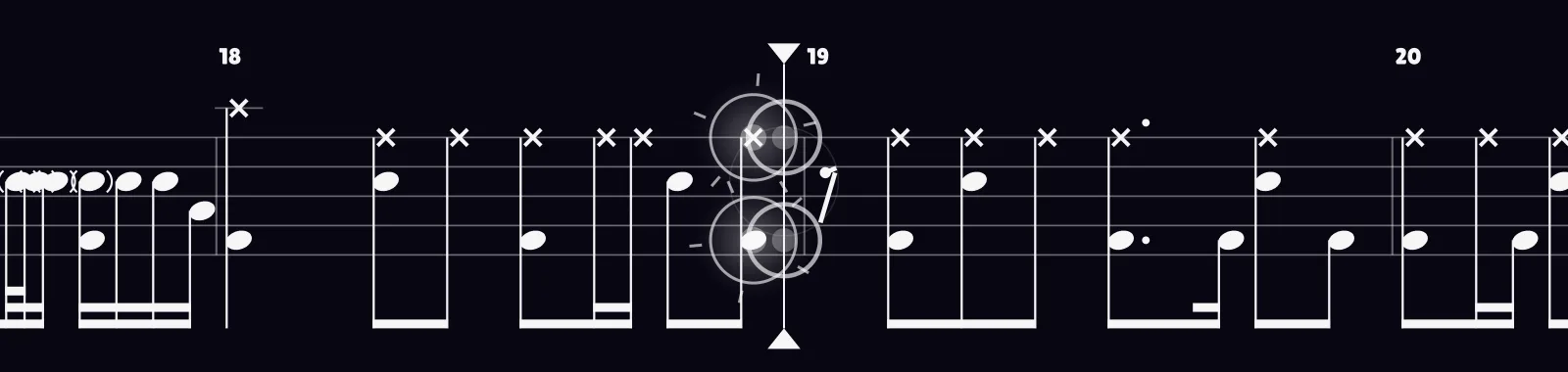 Jane! by The Long Faces as drum notation in DRUMY