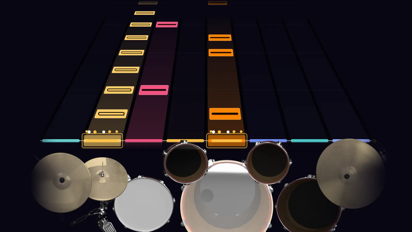 Jump by Van Halen in DRUMY: the chorus falling in Beatfall