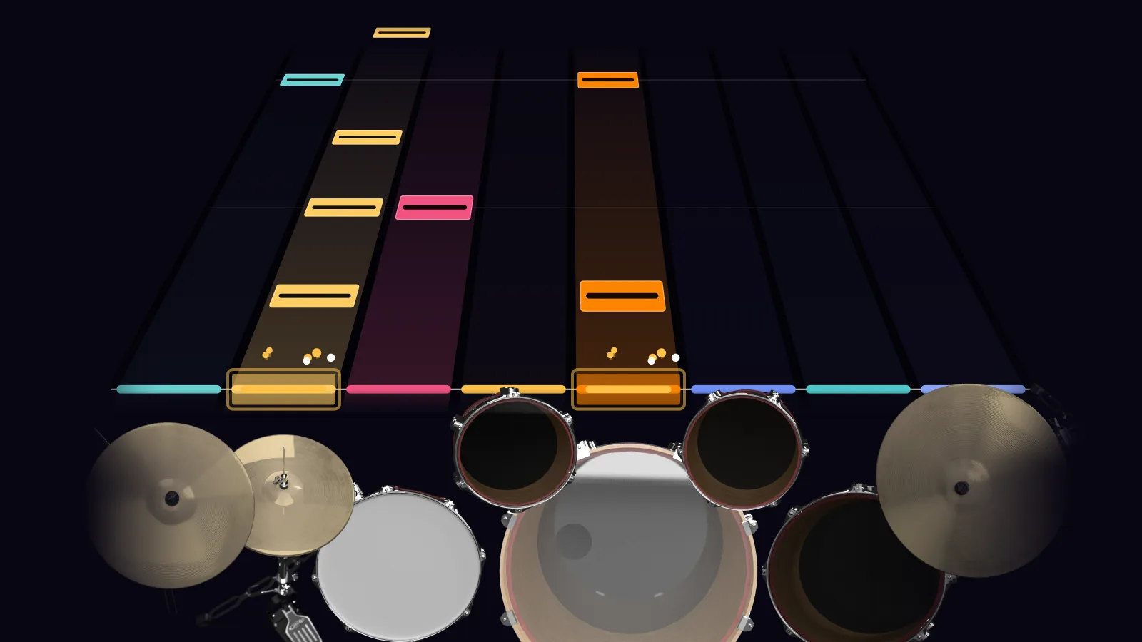 Just Like You by Three Days Grace in DRUMY: the chorus falling in Beatfall