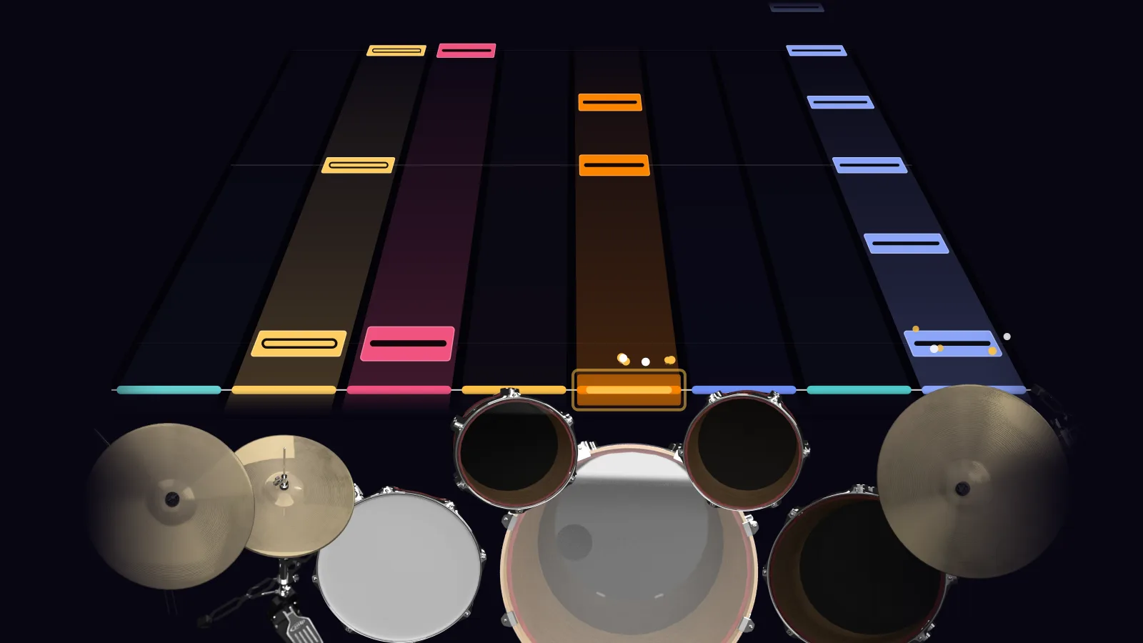 Just by Radiohead in DRUMY: the chorus falling in Beatfall