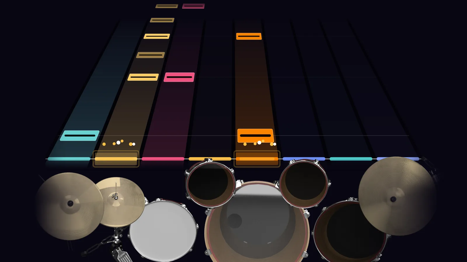 King Nothing by Metallica in DRUMY: the chorus falling in Beatfall