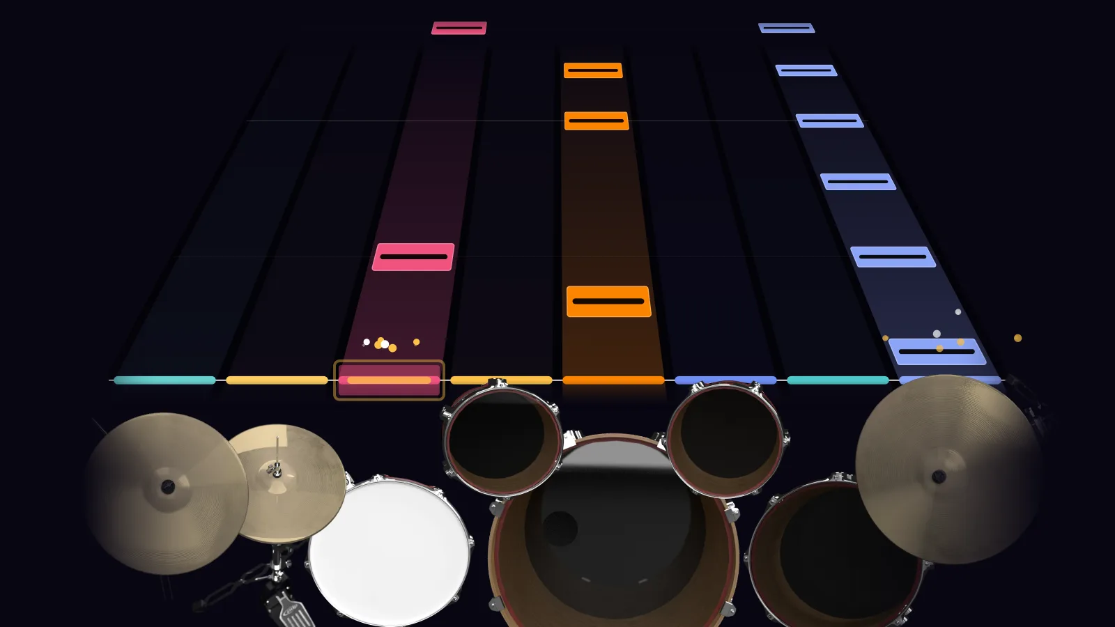 Little Monster by Royal Blood in DRUMY: the chorus falling in Beatfall
