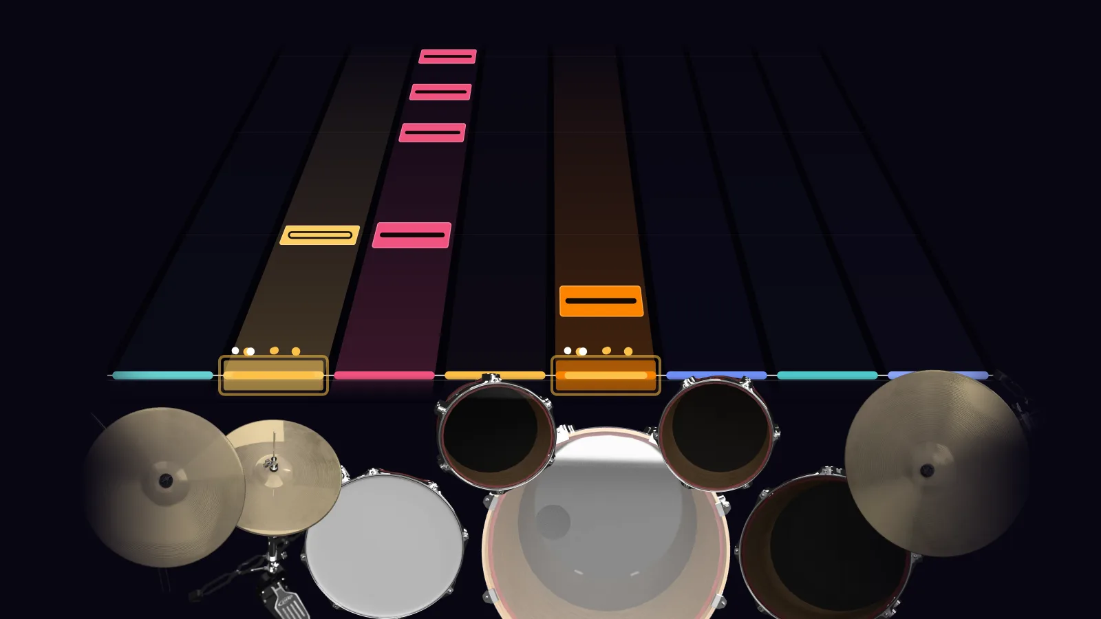 Money by Pink Floyd in DRUMY: the chorus falling in Beatfall