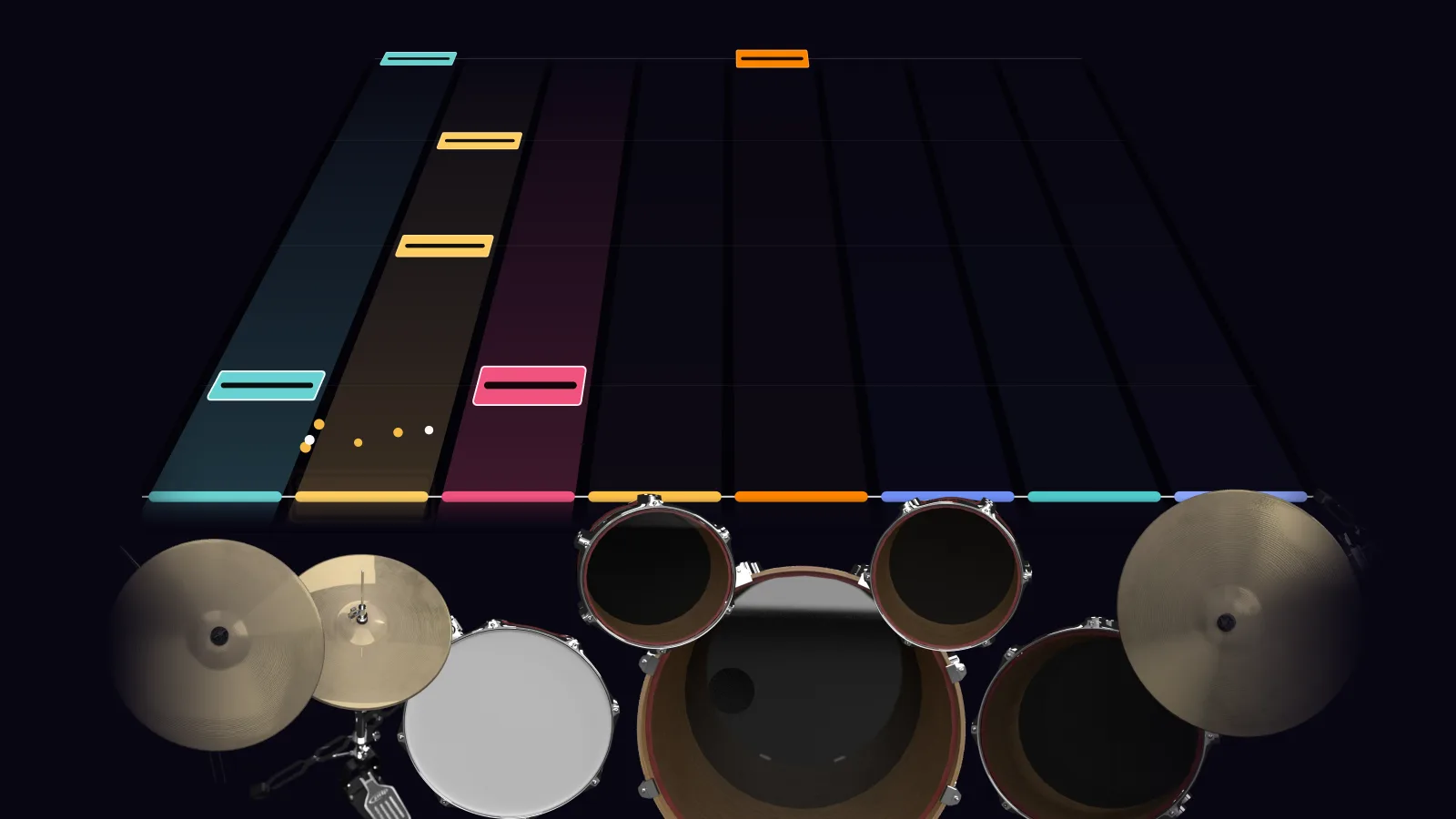 Nothing Else Matters by Metallica in DRUMY: the chorus falling in Beatfall