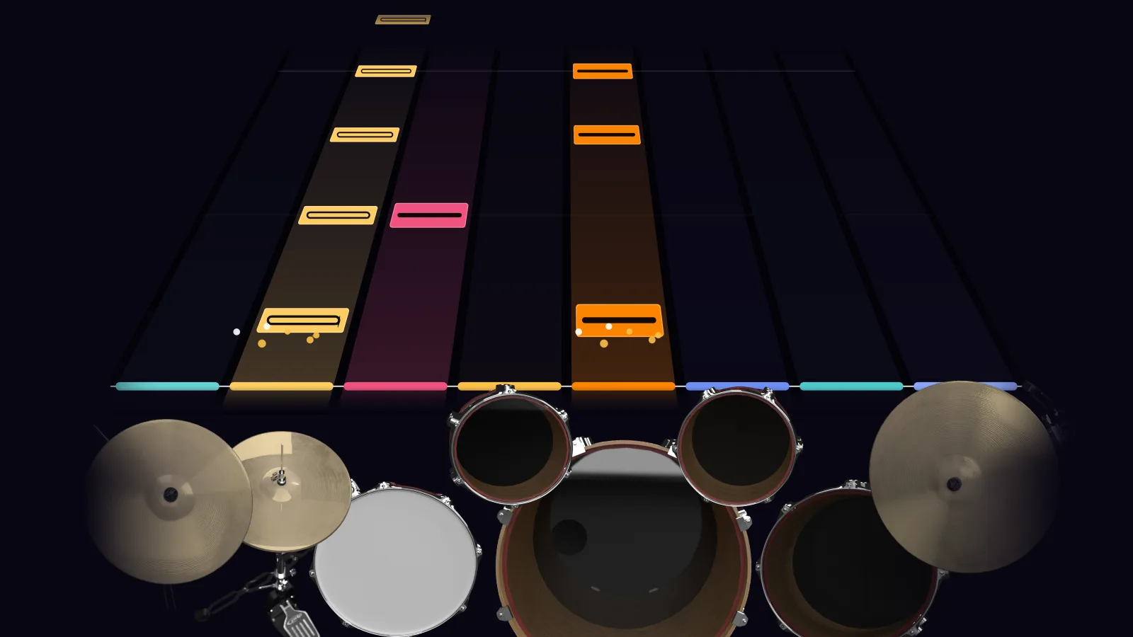 November Rain by Guns N' Roses in DRUMY: the chorus falling in Beatfall