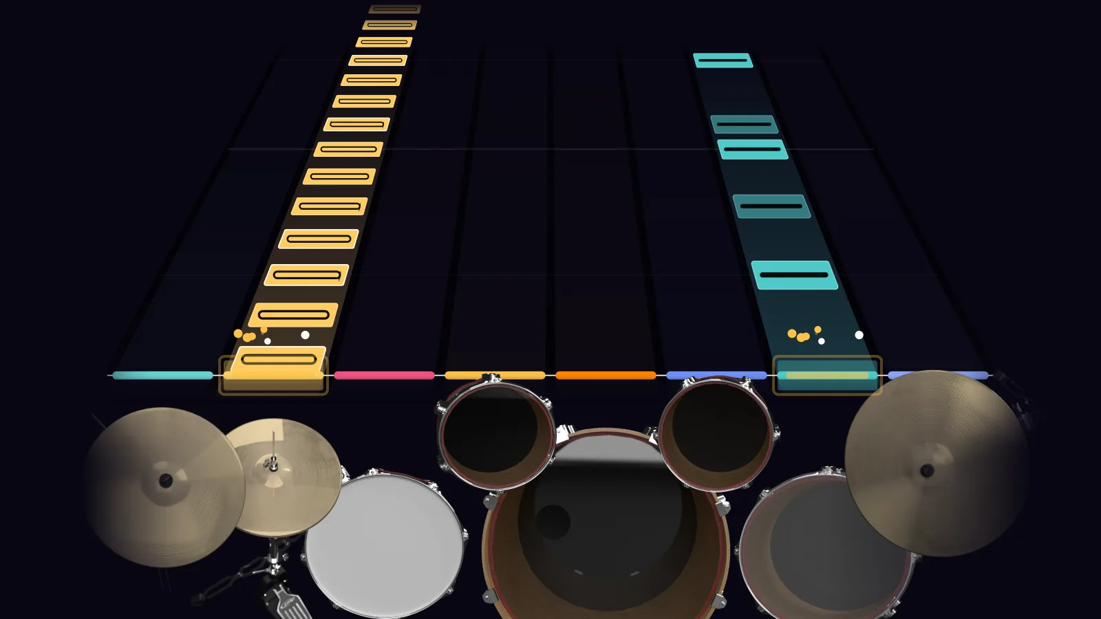 Numb by Linkin Park in DRUMY: the chorus falling in Beatfall