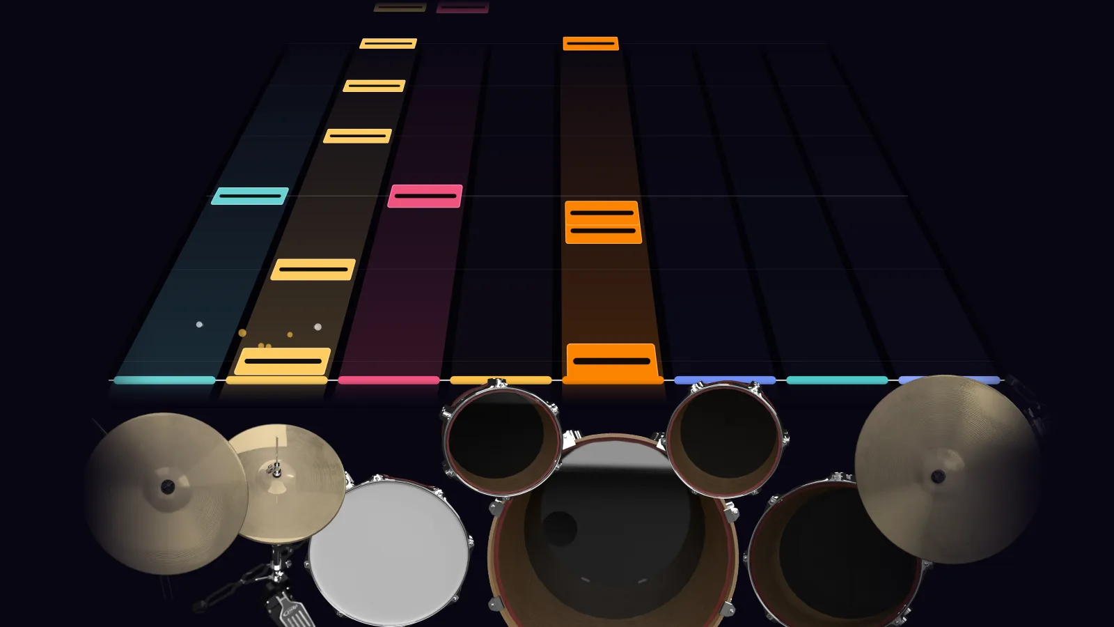 One by Metallica in DRUMY: the chorus falling in Beatfall
