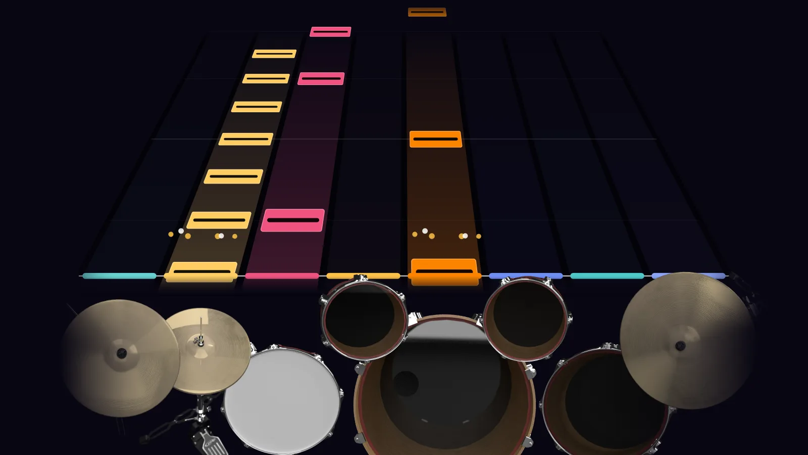Rock 'N' Roll Star by Oasis in DRUMY: the chorus falling in Beatfall