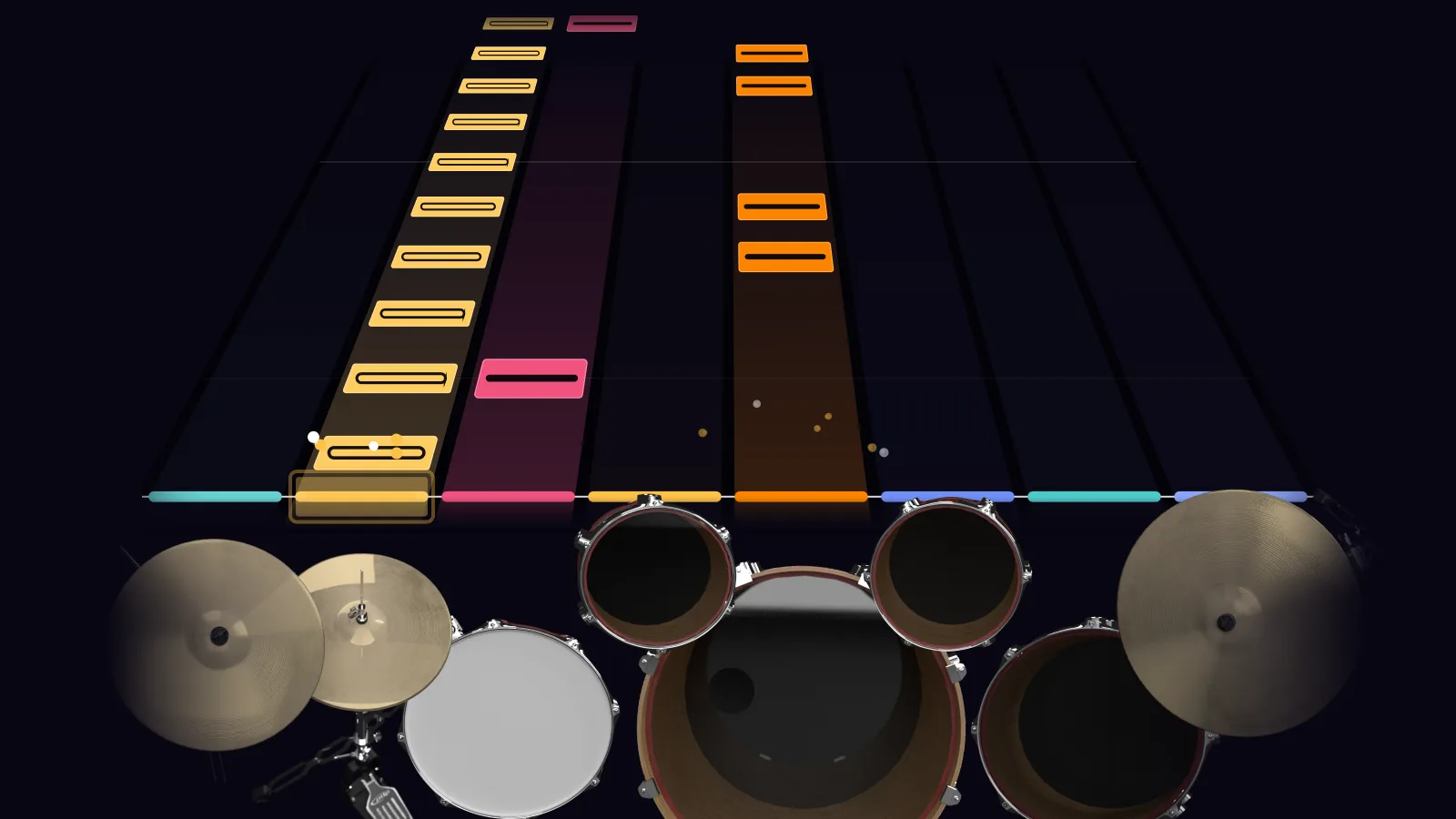 Rosanna by Toto in DRUMY: the chorus falling in Beatfall