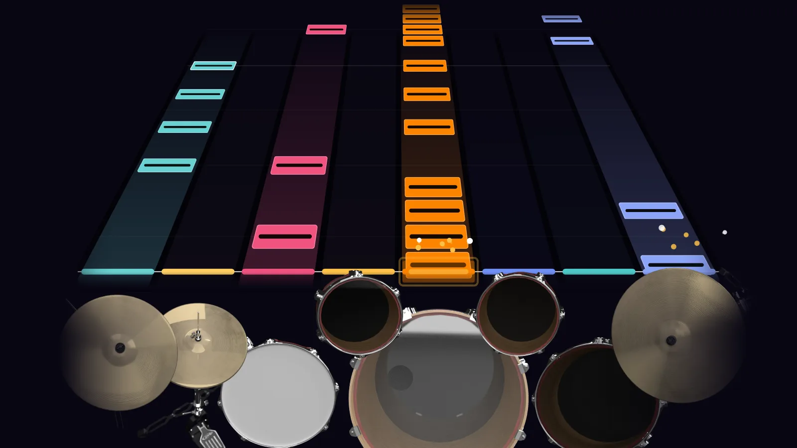 Rust In Peace... Polaris by Megadeth in DRUMY: the chorus falling in Beatfall