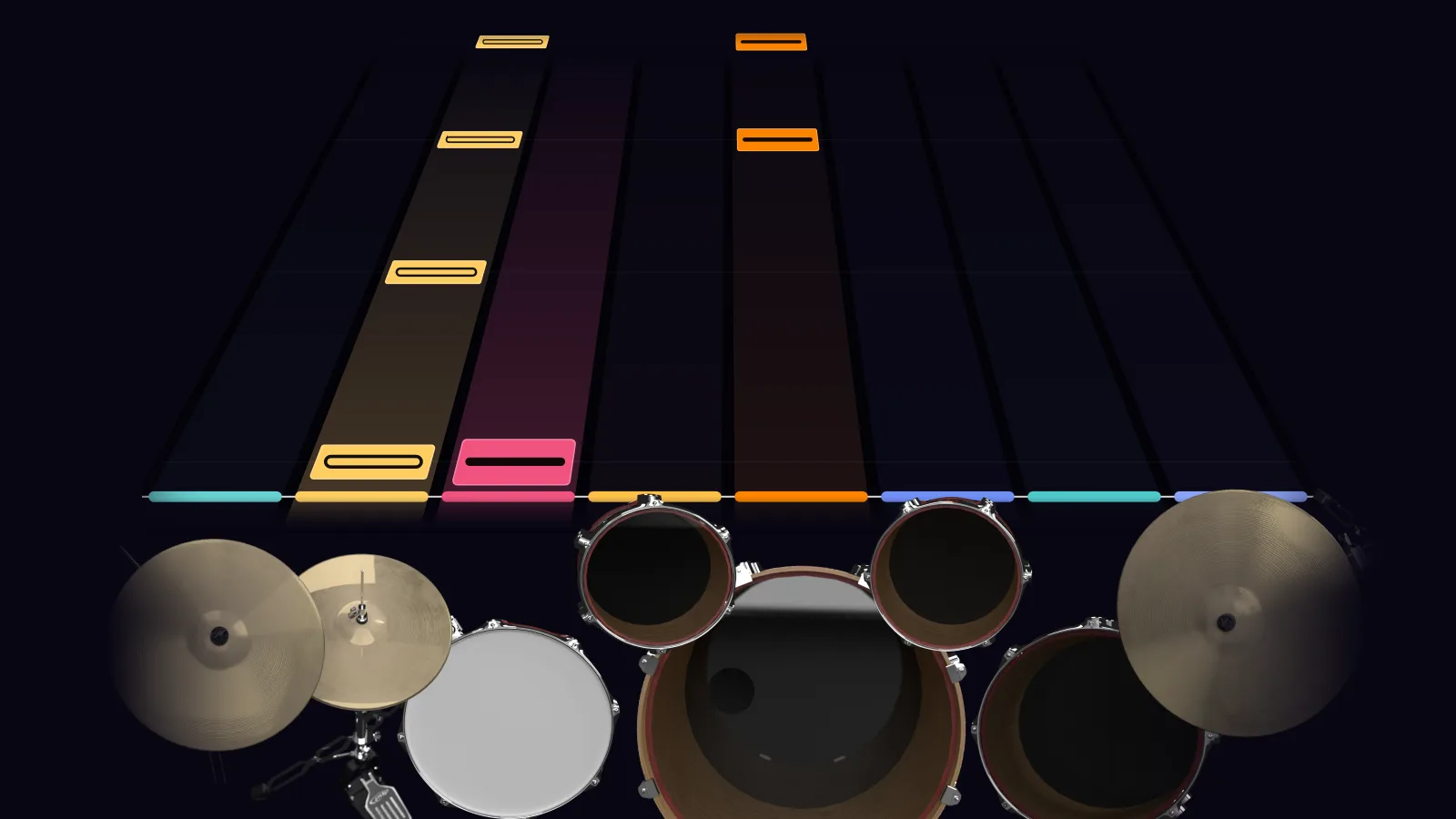 Since I've Been Loving You by Led Zeppelin in DRUMY: a verse falling in Beatfall
