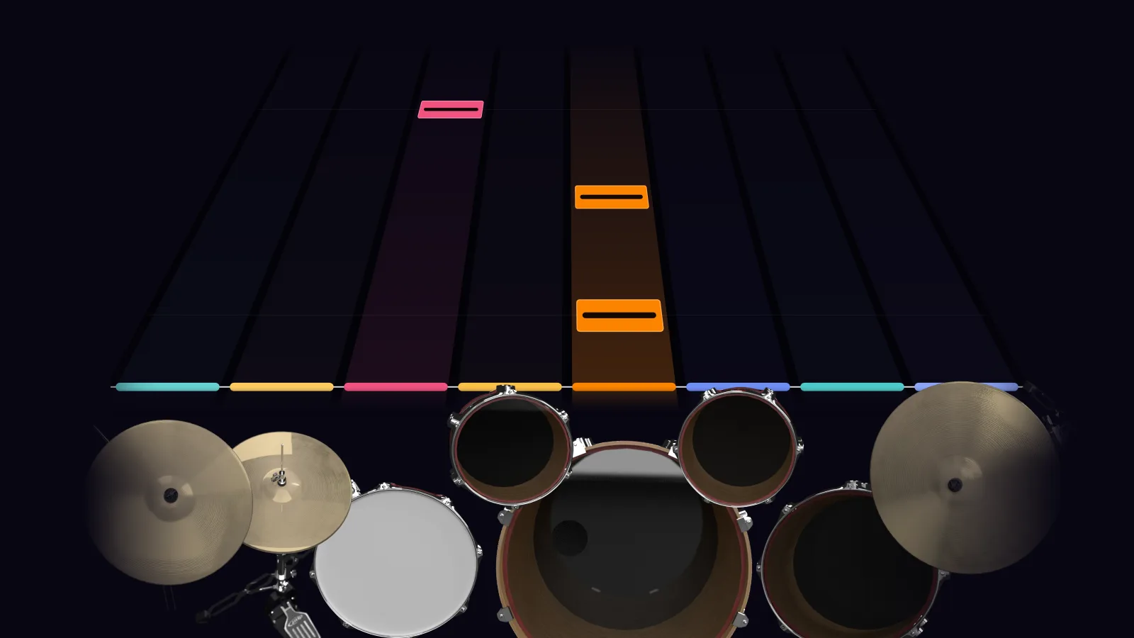 Something by The Beatles in DRUMY: the chorus falling in Beatfall